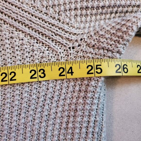 41 HAWTHORN Gray Sharon Cowl Neck Waffle Stitch Sweater - Picture 9 of 9